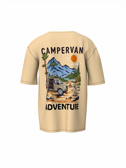 Campervan Graphic Unisex Oversized T-Shirt Casual Style