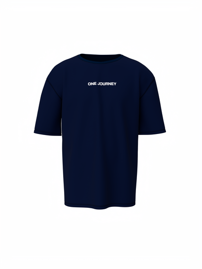 High Rider Graphic Unisex Dark Blue Oversized T-Shirt