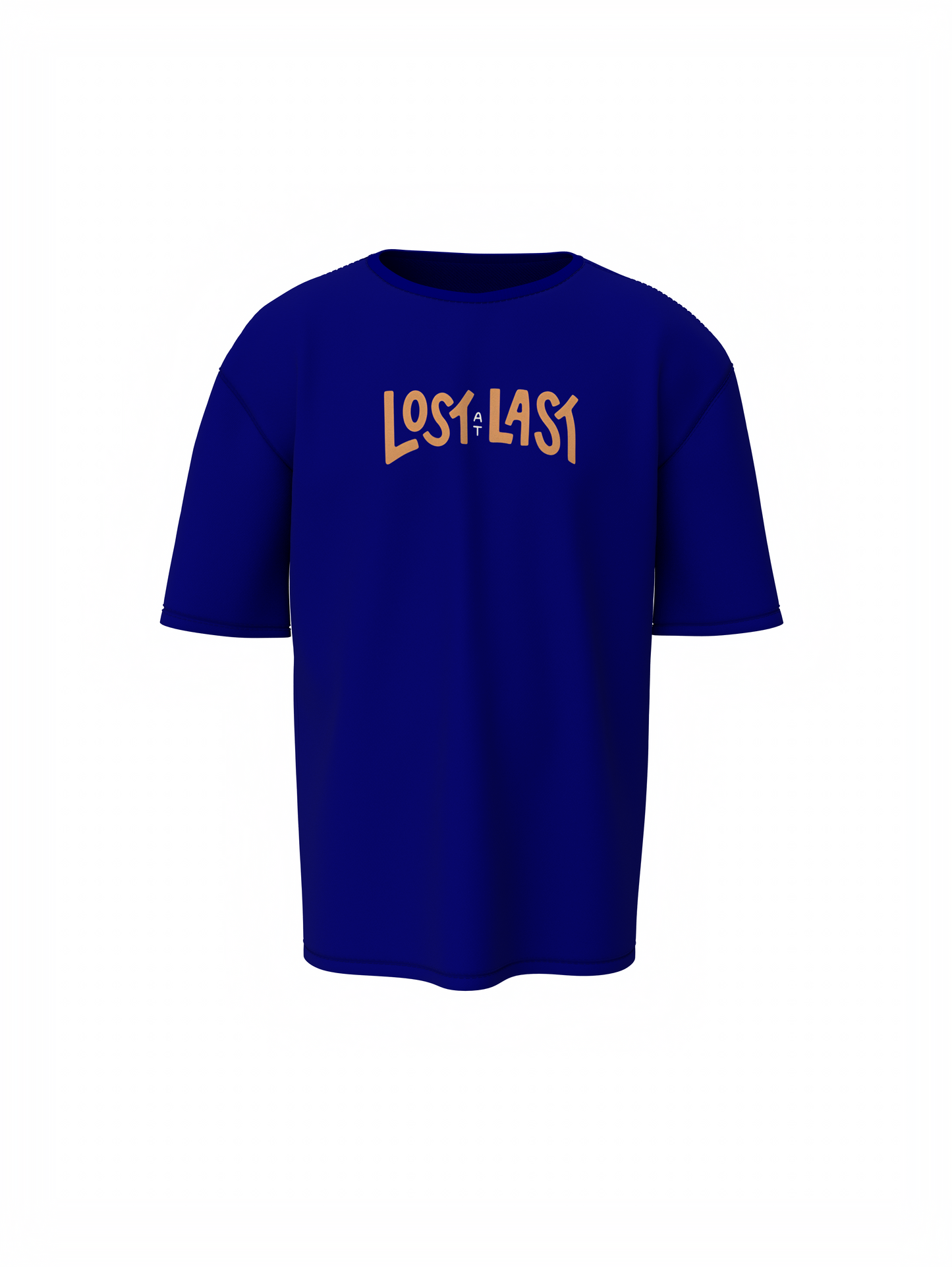 Explore Graphic Blue Oversized T-Shirt Unisex Streetwear