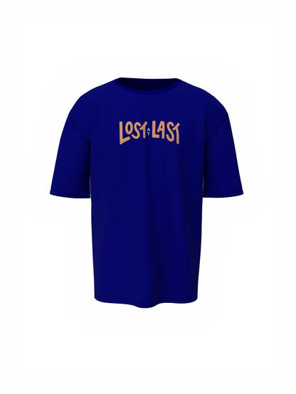 Explore Graphic Blue Oversized T-Shirt Unisex Streetwear