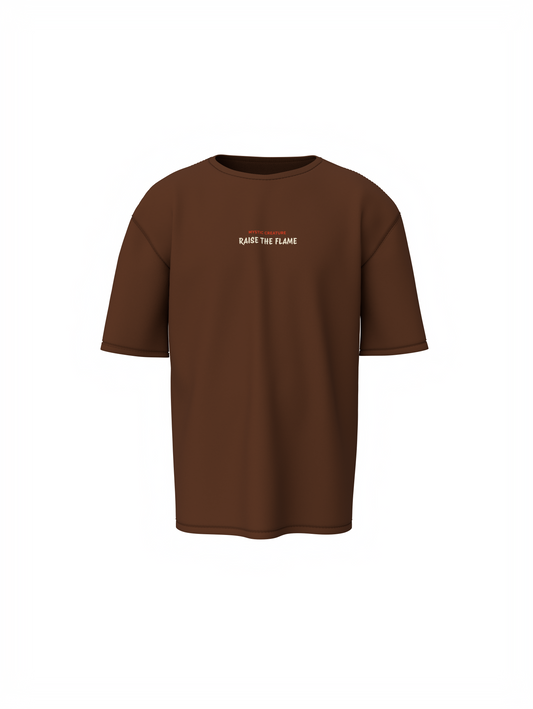 Phineas Graphic Brown  Printed T-Shirt for Kids Comfort