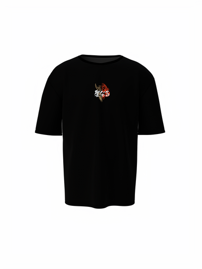 Samurai Oversized T-Shirt for Bold Warrior Streetwear Style