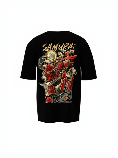 Samurai Oversized T-Shirt for Bold Warrior Streetwear Style