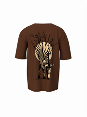 Zebra Tree Oversized T-Shirt