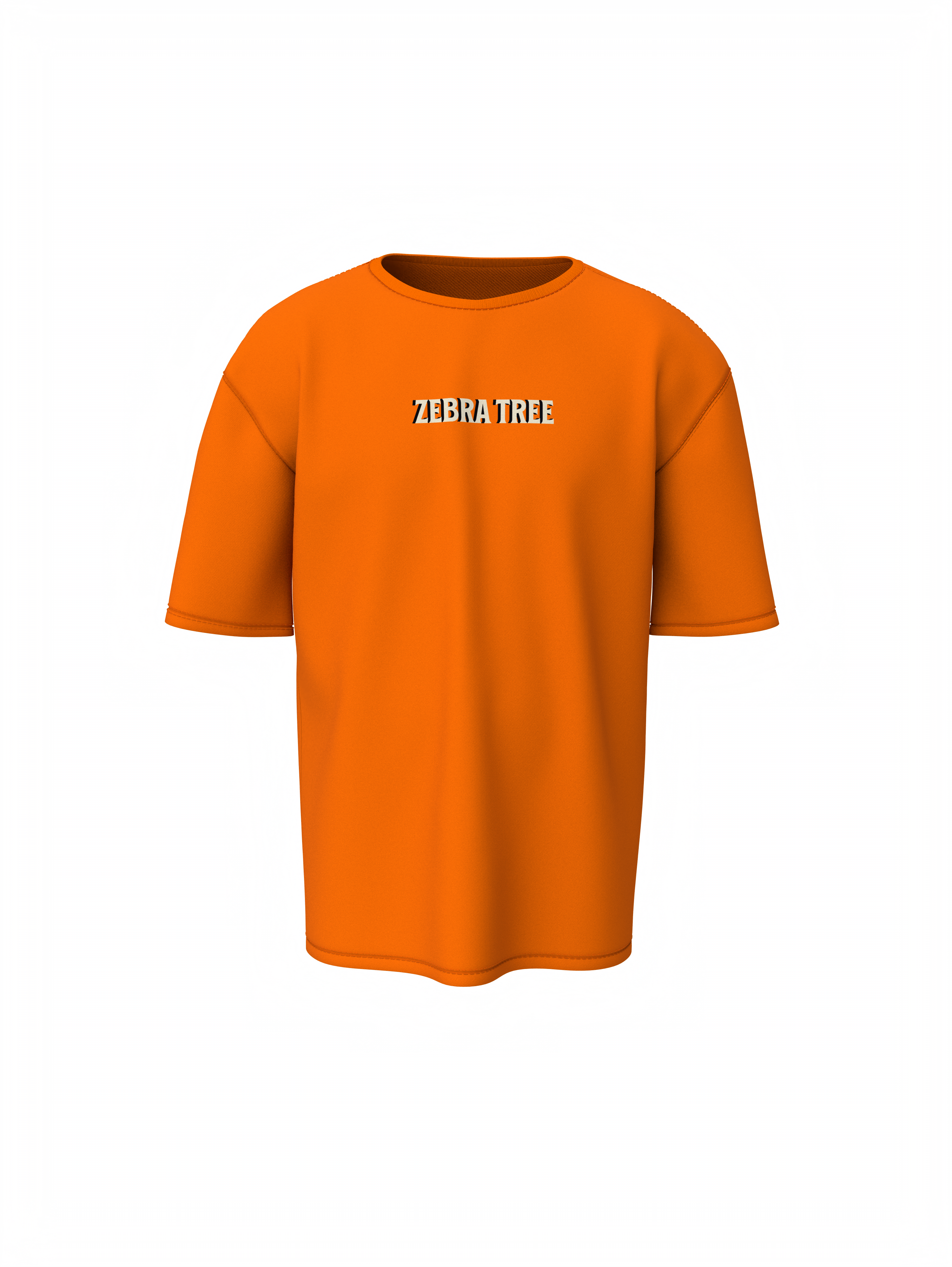 Zebra Tree Oversized T-Shirt