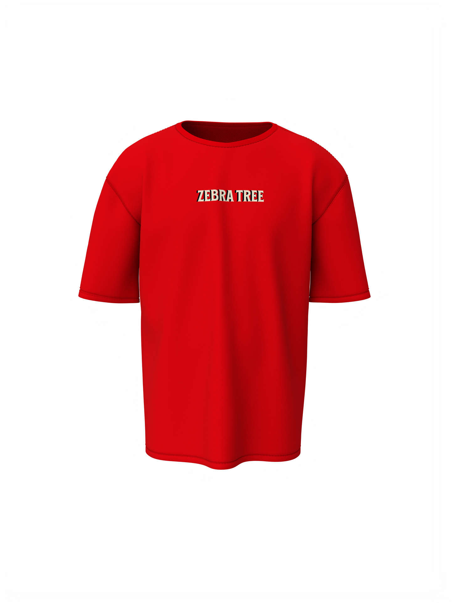 Zebra Tree Oversized T-Shirt