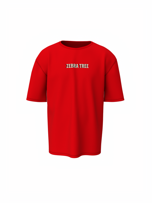 Zebra Tree Oversized T-Shirt