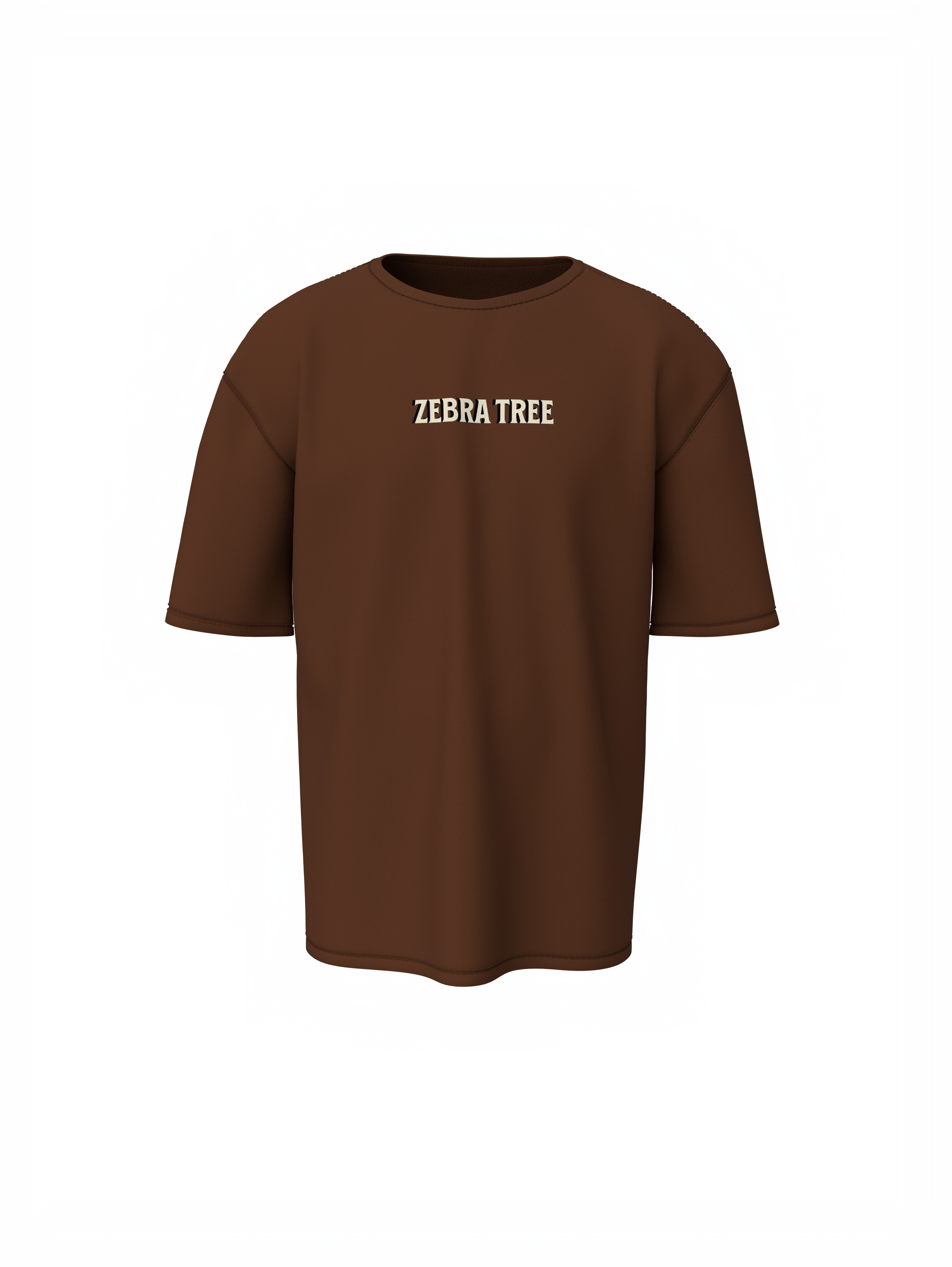 Zebra Tree Oversized T-Shirt