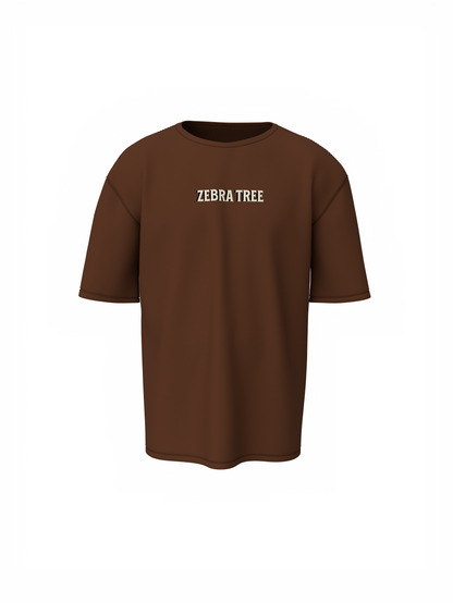 Zebra Tree Oversized T-Shirt