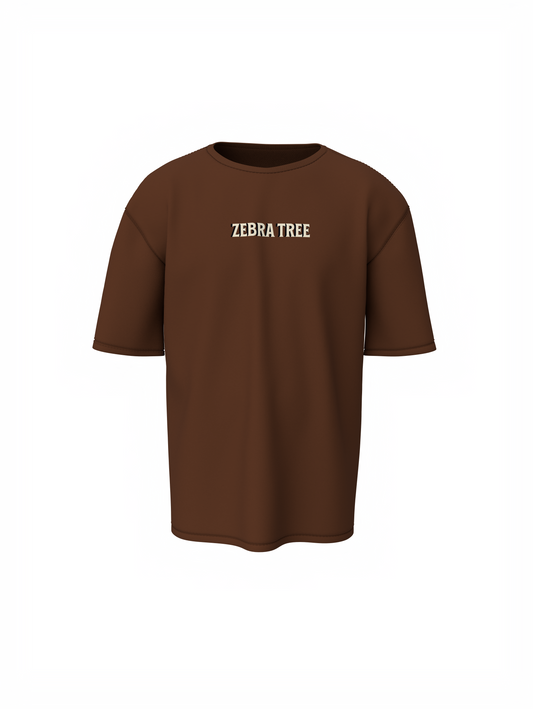 Zebra Tree Oversized T-Shirt