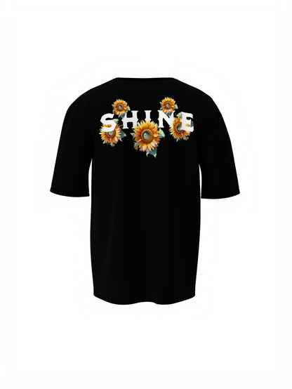 Shine Graphic Unisex Oversized T-Shirt Daily Streetwear