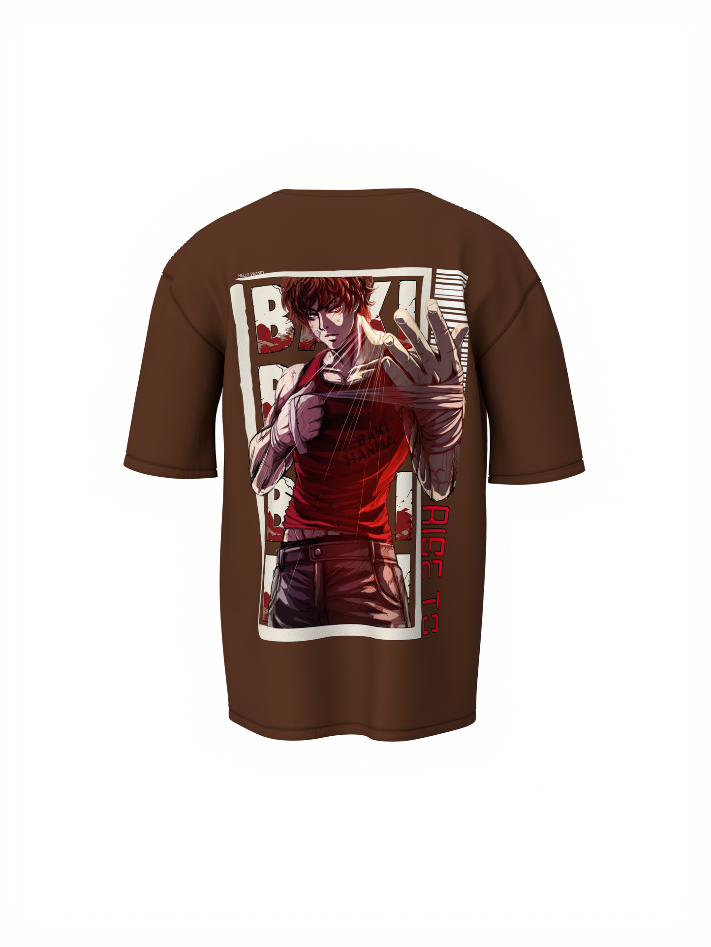 Baki Hanma T-Shirts Fierce Martial Arts Anime for Fight Fans
