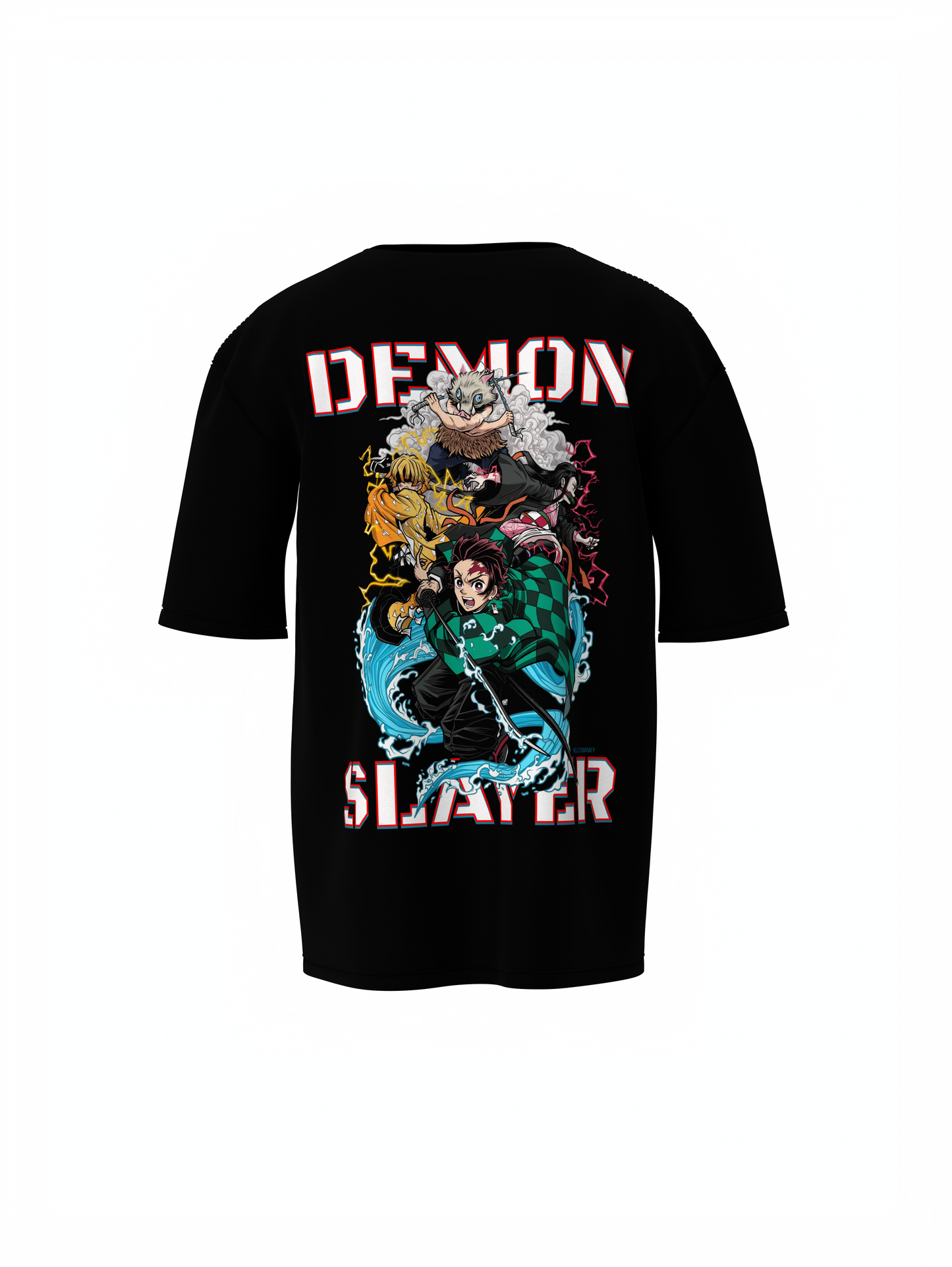 Breath of Fury Oversized T-Shirt Elemental Anime Energy