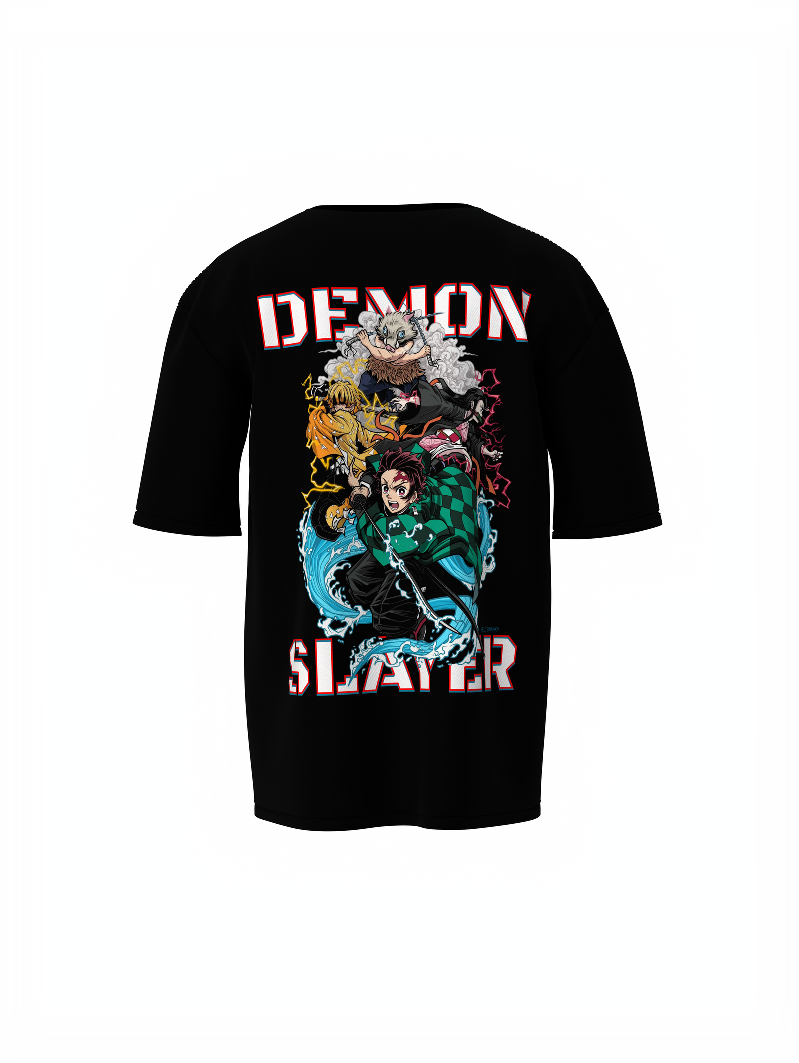 Breath of Fury Oversized T-Shirt Elemental Anime Energy