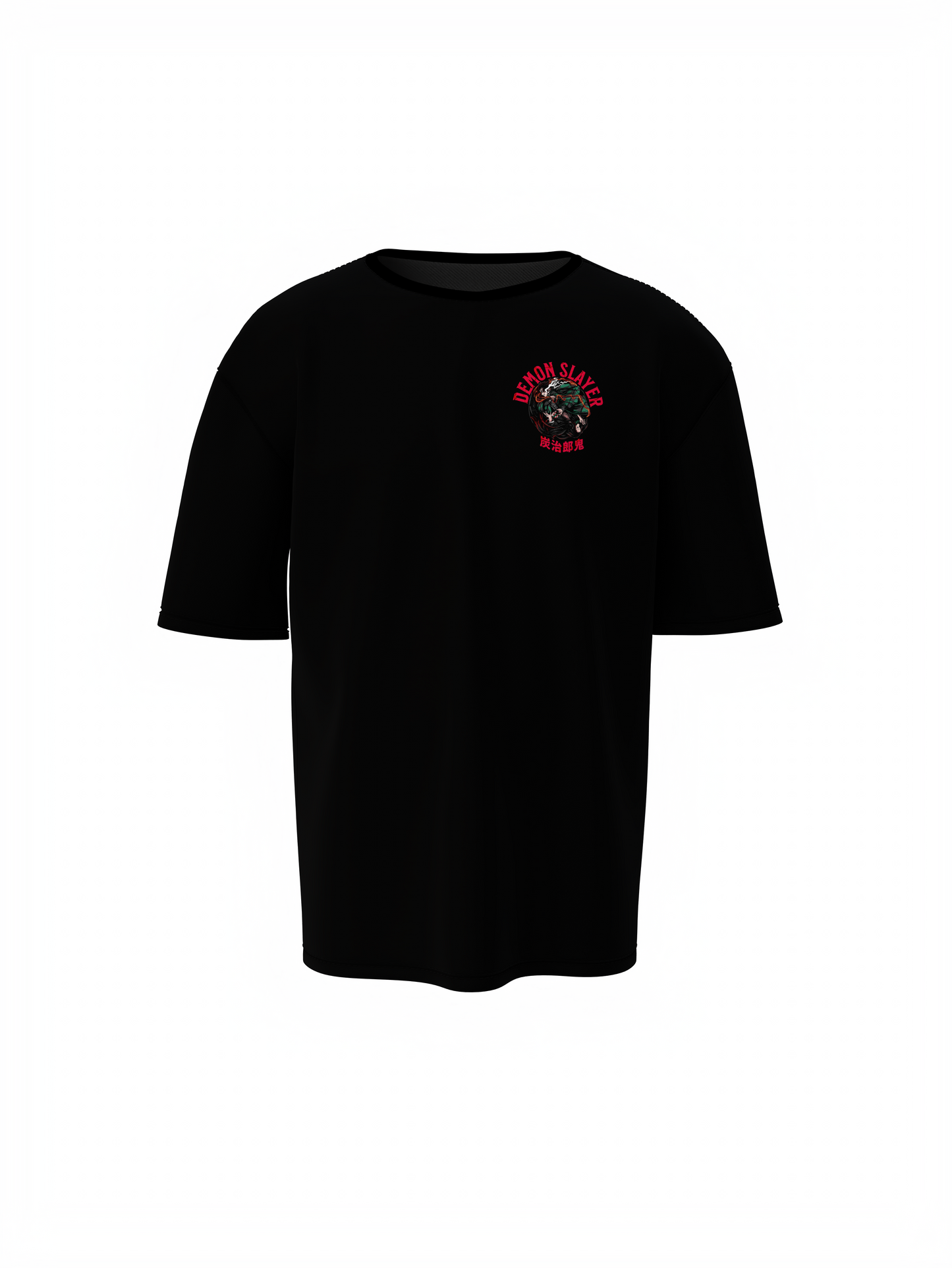 Hashira’s Wrath Oversized T-Shirt Unleash Demon Slayer Power
