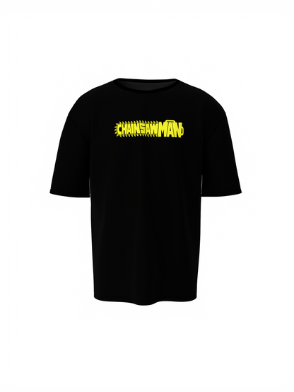 Buy Chainsaw Man Oversized T-Shirt Denji Anime Streetwear Tee