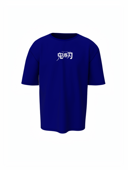 Demon Slayer Street Oversized T-Shirt Anime Meets Urban Drip