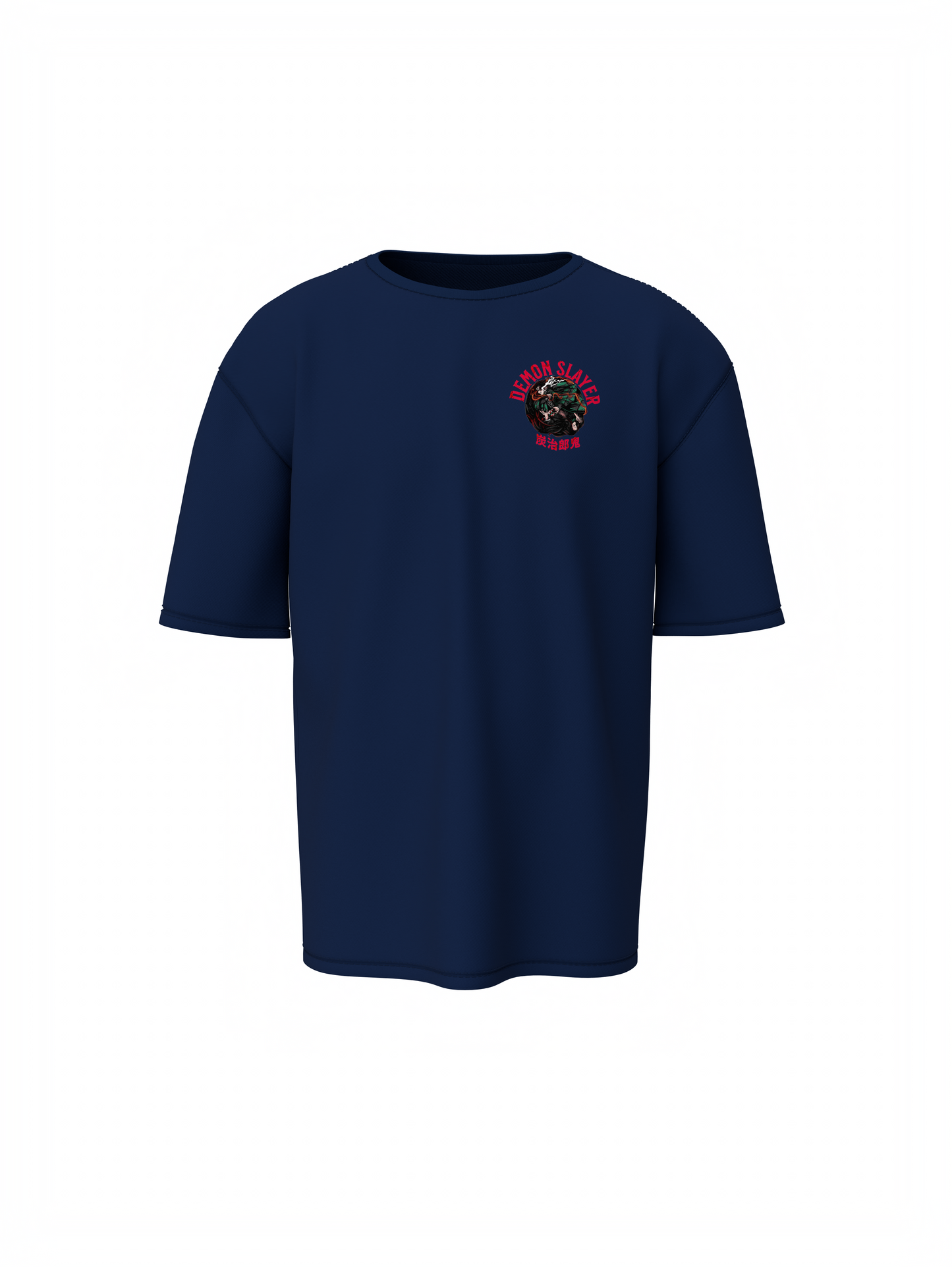 Hashira’s Wrath Oversized T-Shirt Unleash Demon Slayer Power