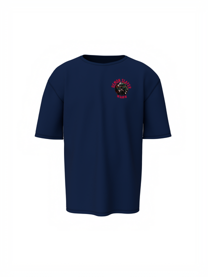 Hashira’s Wrath Oversized T-Shirt Unleash Demon Slayer Power