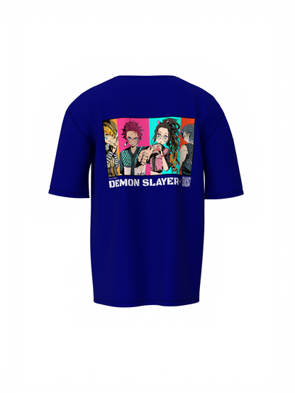 Demon Slayer Street Oversized T-Shirt Anime Meets Urban Drip