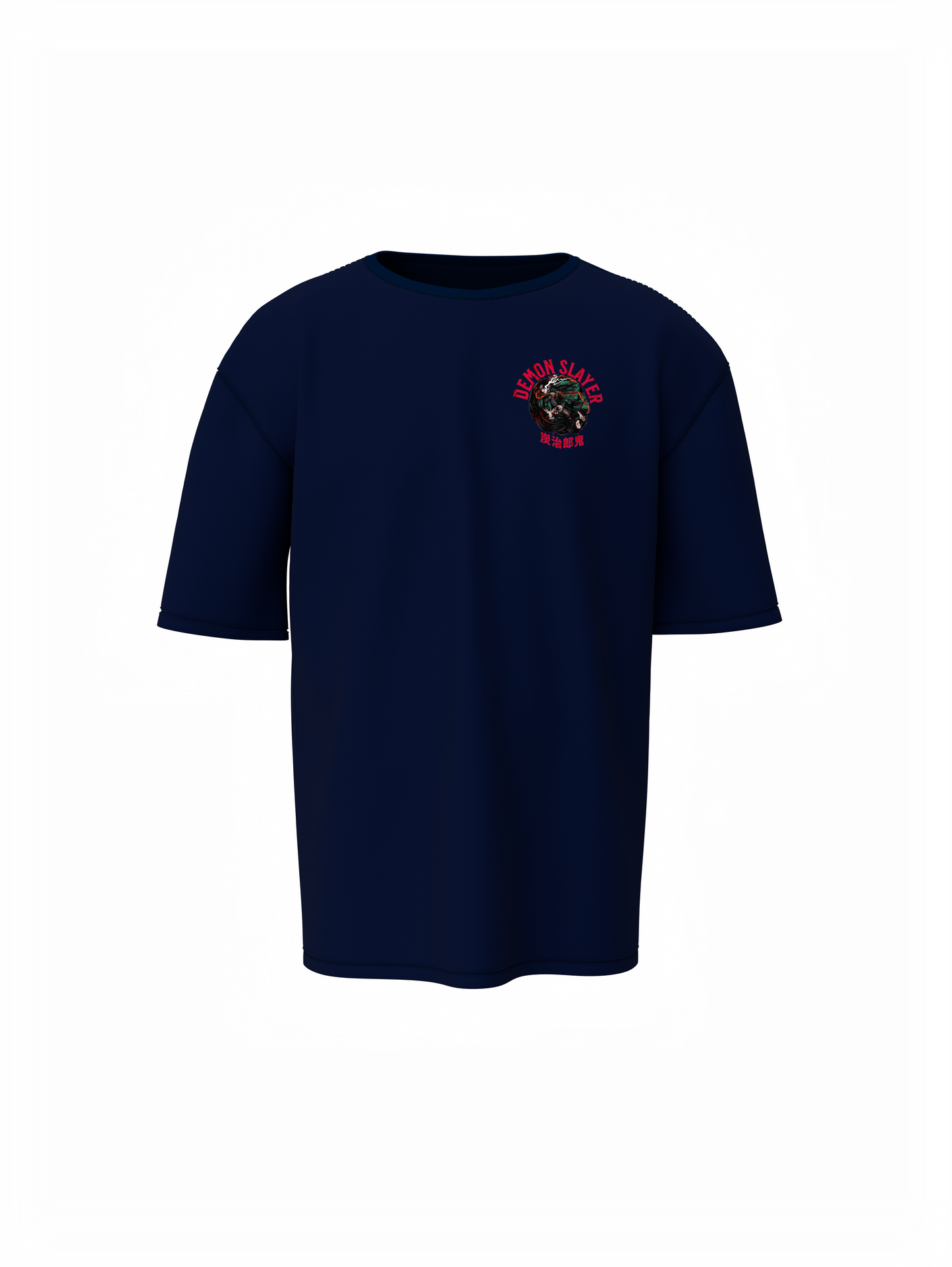 Hashira’s Wrath Oversized T-Shirt Unleash Demon Slayer Power