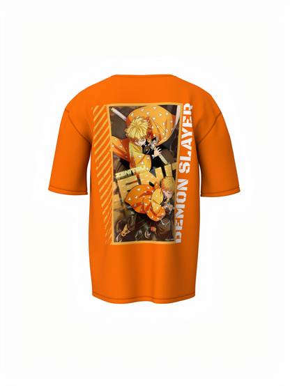 Zenitsu Oversized T-Shirt Anime Graphic Streetwear Style