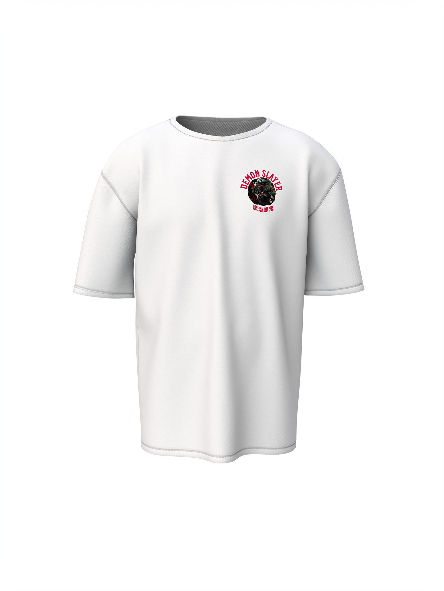 Hashira’s Wrath Oversized T-Shirt Unleash Demon Slayer Power
