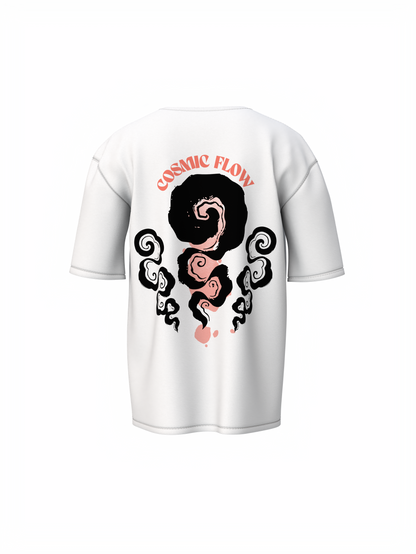 Cosmic Flow Oversized T-Shirt