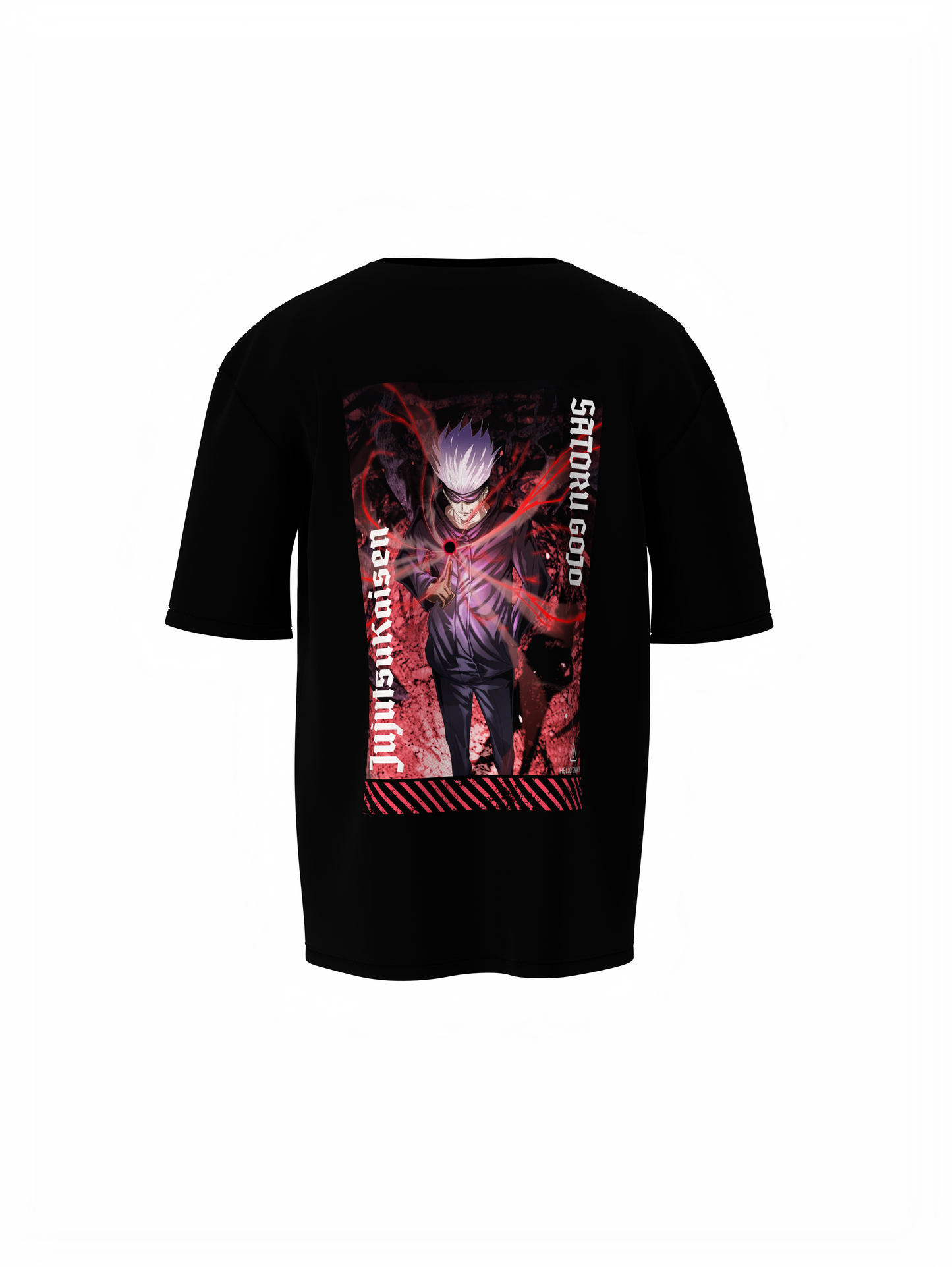 Saturo Gojo Oversized T-Shirt for Anime Fan Streetwear Look