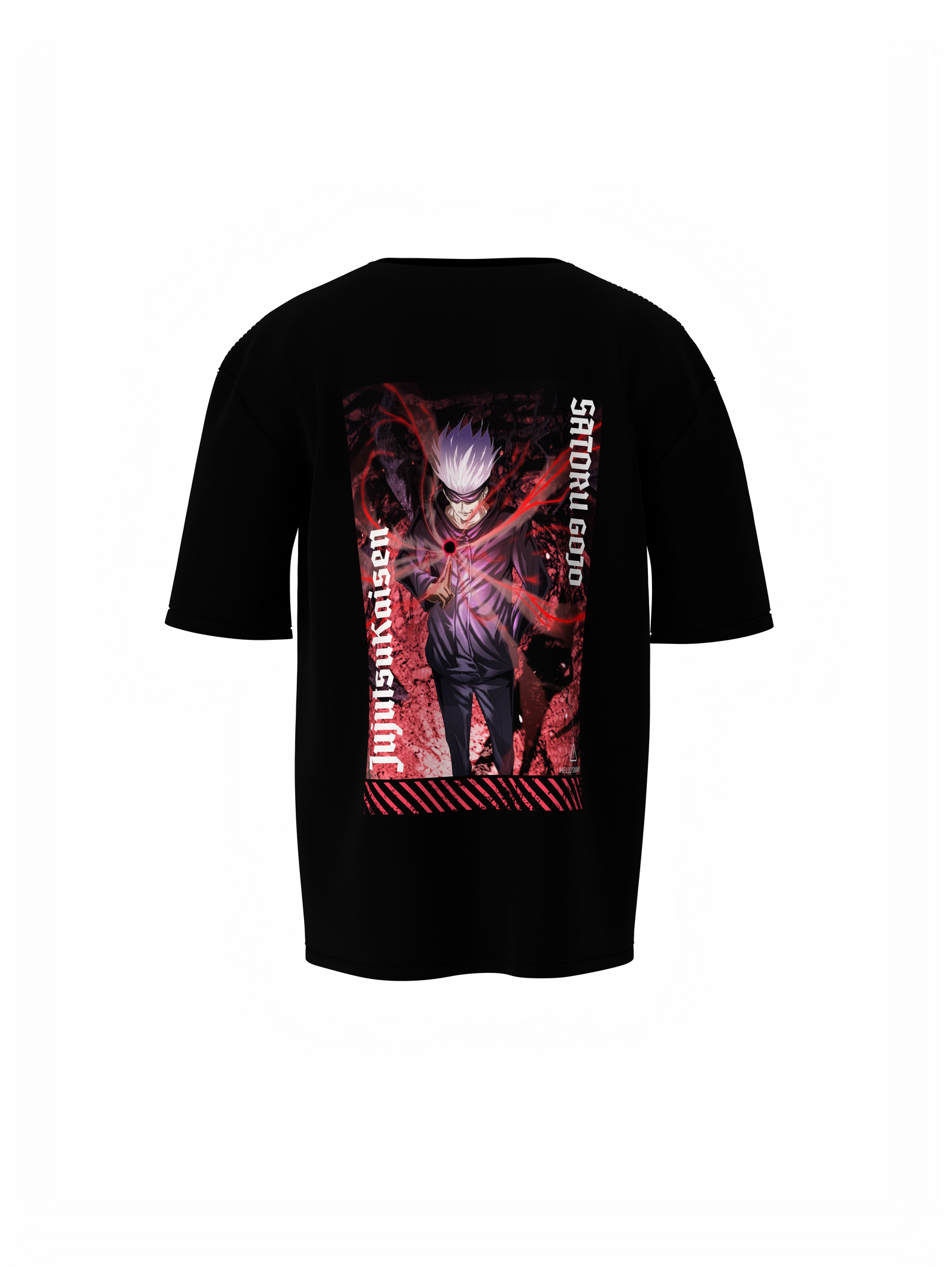 Saturo Gojo Oversized T-Shirt for Anime Fan Streetwear Look