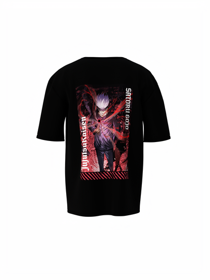 Saturo Gojo Oversized T-Shirt for Anime Fan Streetwear Look