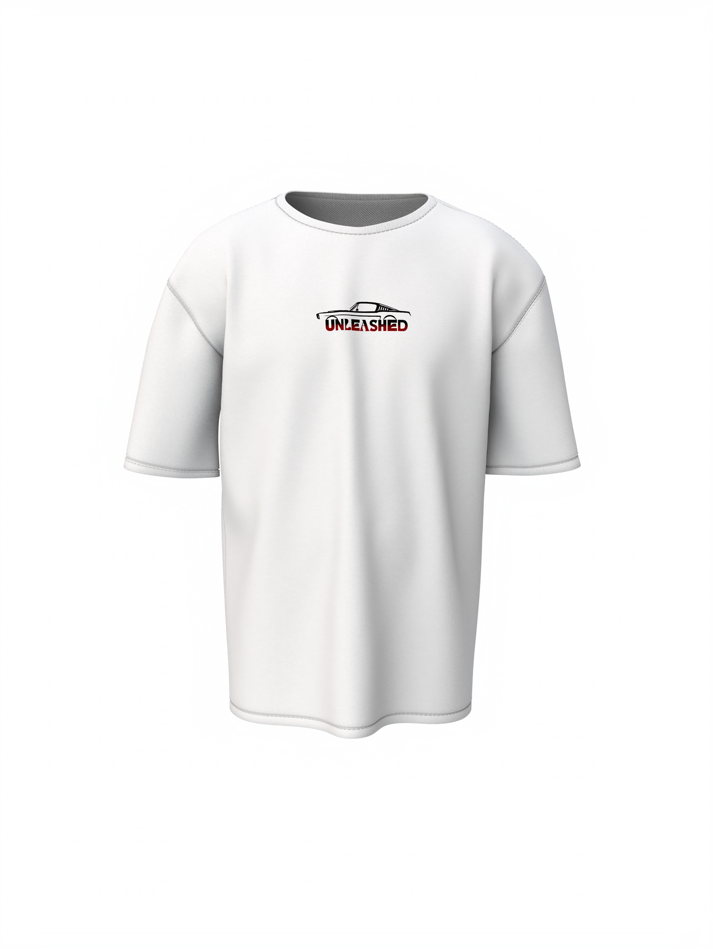Mustang Car Oversized T-Shirt
