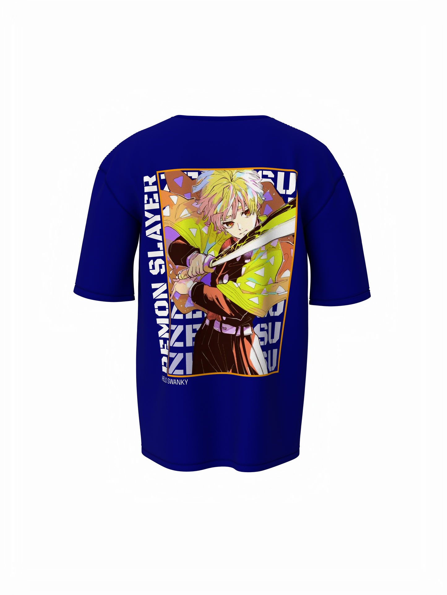 Demon Slayer Oversized T-Shirt Embrace Breath of the Sun Style.