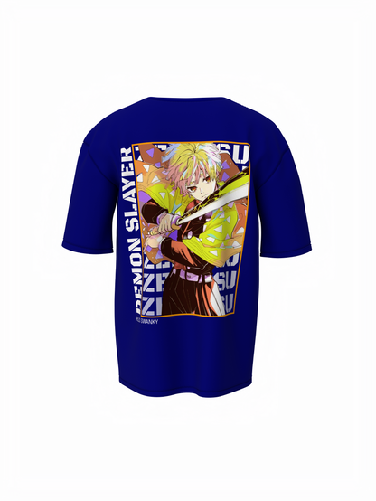 Demon Slayer Oversized T-Shirt Embrace Breath of the Sun Style.