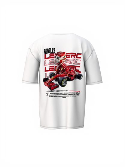 Ferrari F1 Car Oversized T-Shirt Motorsport Streetwear Tee