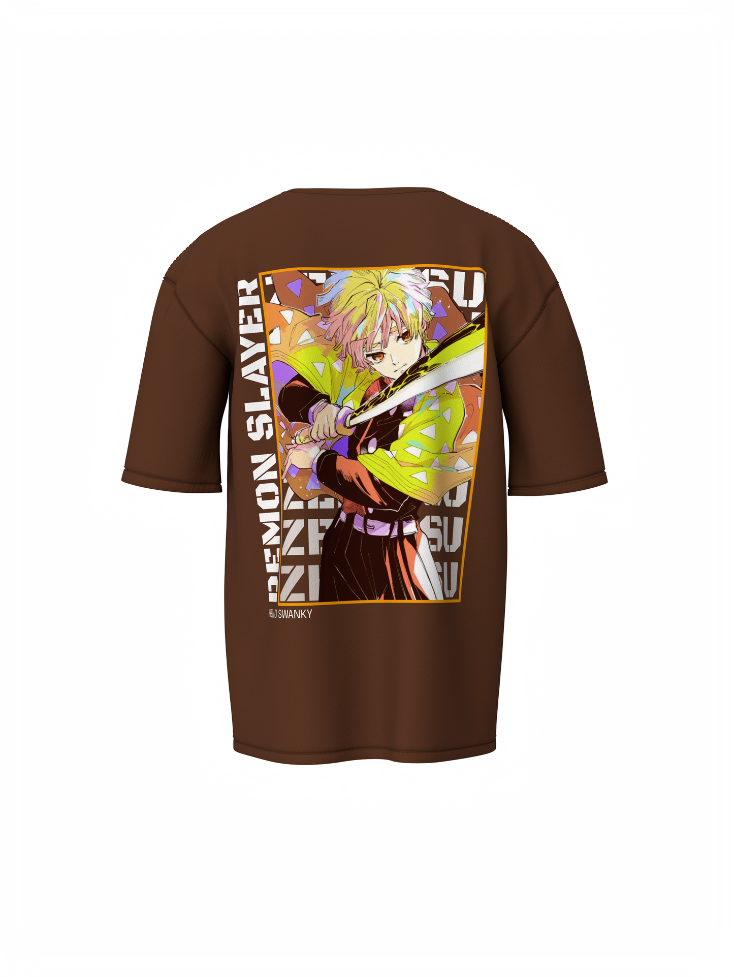 Demon Slayer Oversized T-Shirt Embrace Breath of the Sun Style.