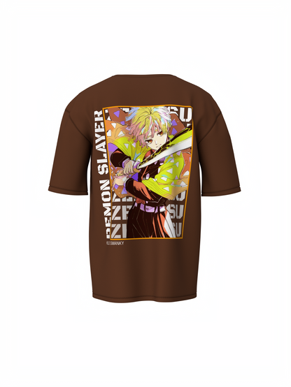 Demon Slayer Oversized T-Shirt Embrace Breath of the Sun Style.