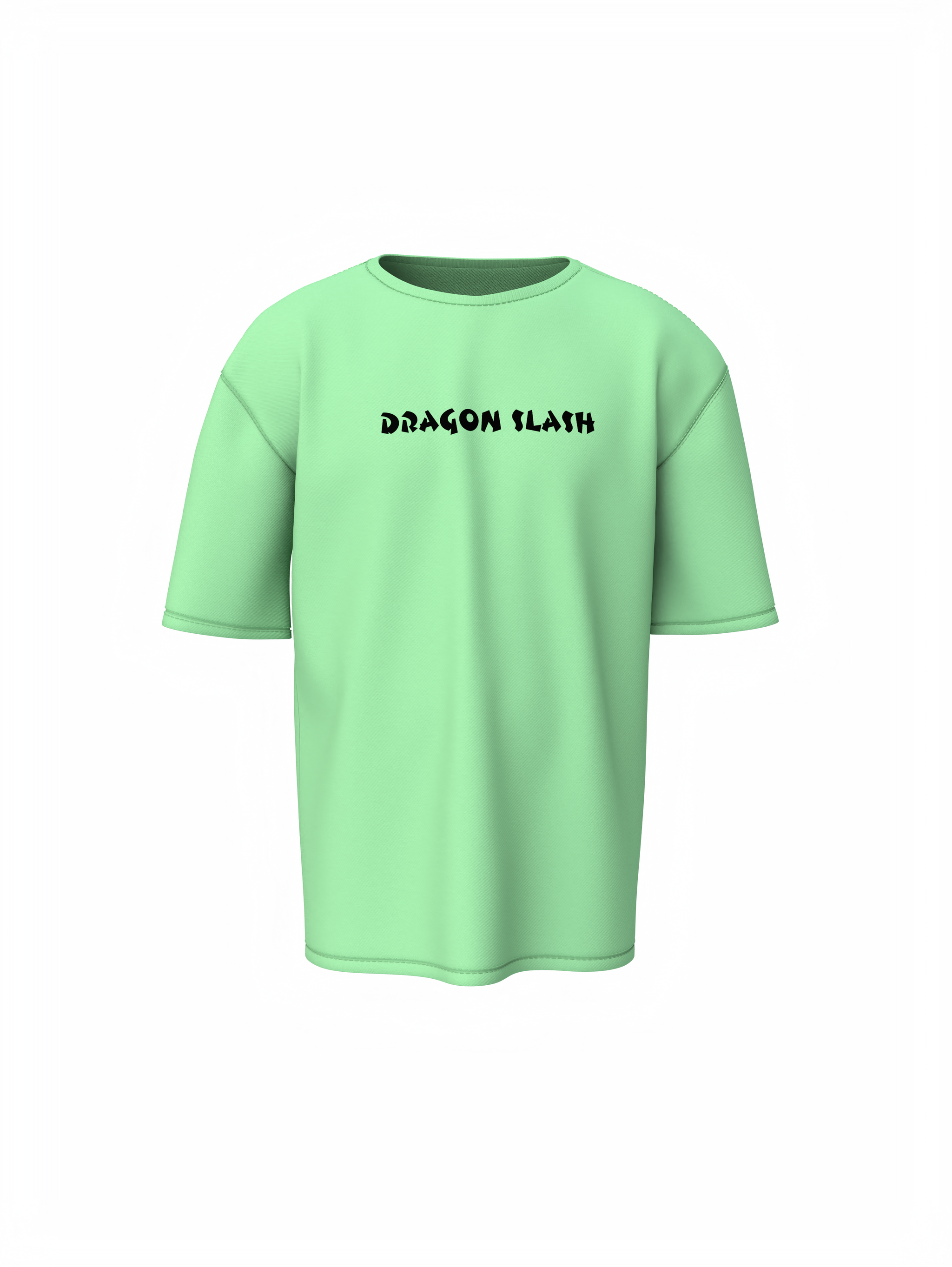 Samurai Dragon Spirit Oversized T-Shirt