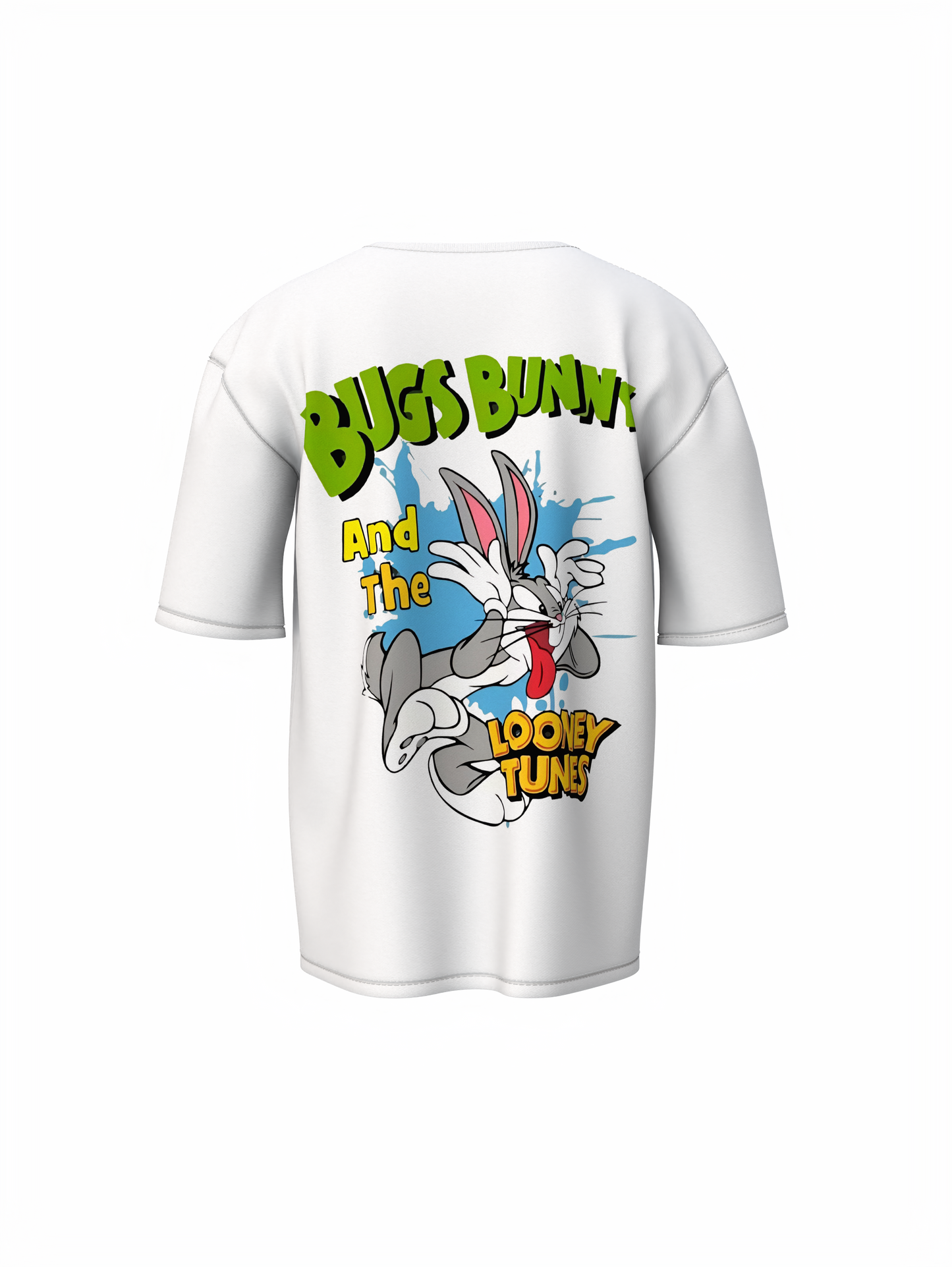 Bunny Bugs Cartoon Oversized T Shirt Fun Anime Graphic Tee
