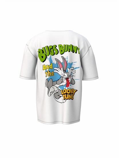 Bunny Bugs Cartoon Oversized T Shirt Fun Anime Graphic Tee