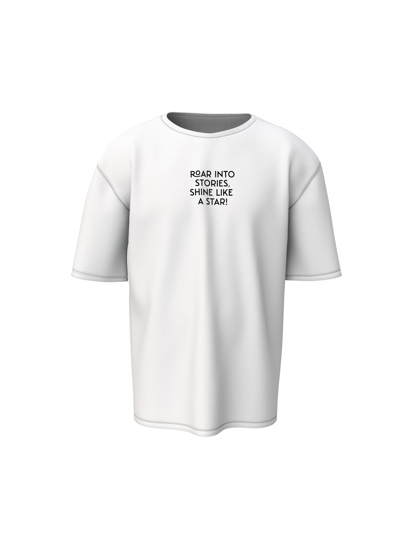 Lion Roaring Oversized T-Shirt – Bold & Fierce Streetwear