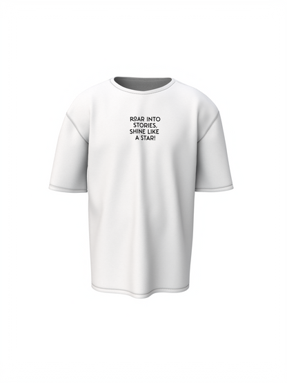 Lion Roaring Oversized T-Shirt – Bold & Fierce Streetwear