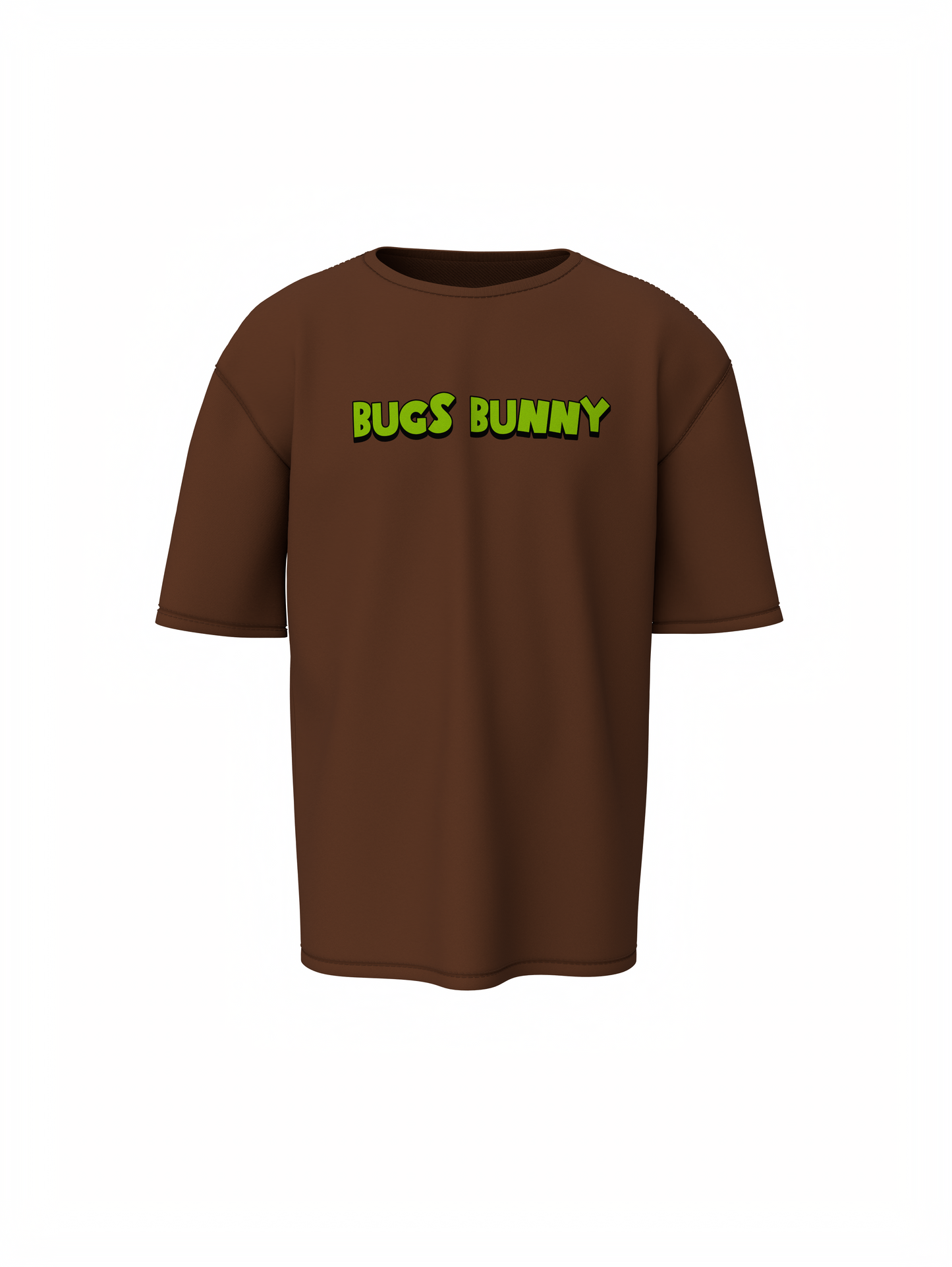 Bunny Bugs Cartoon Oversized T Shirt Fun Anime Graphic Tee