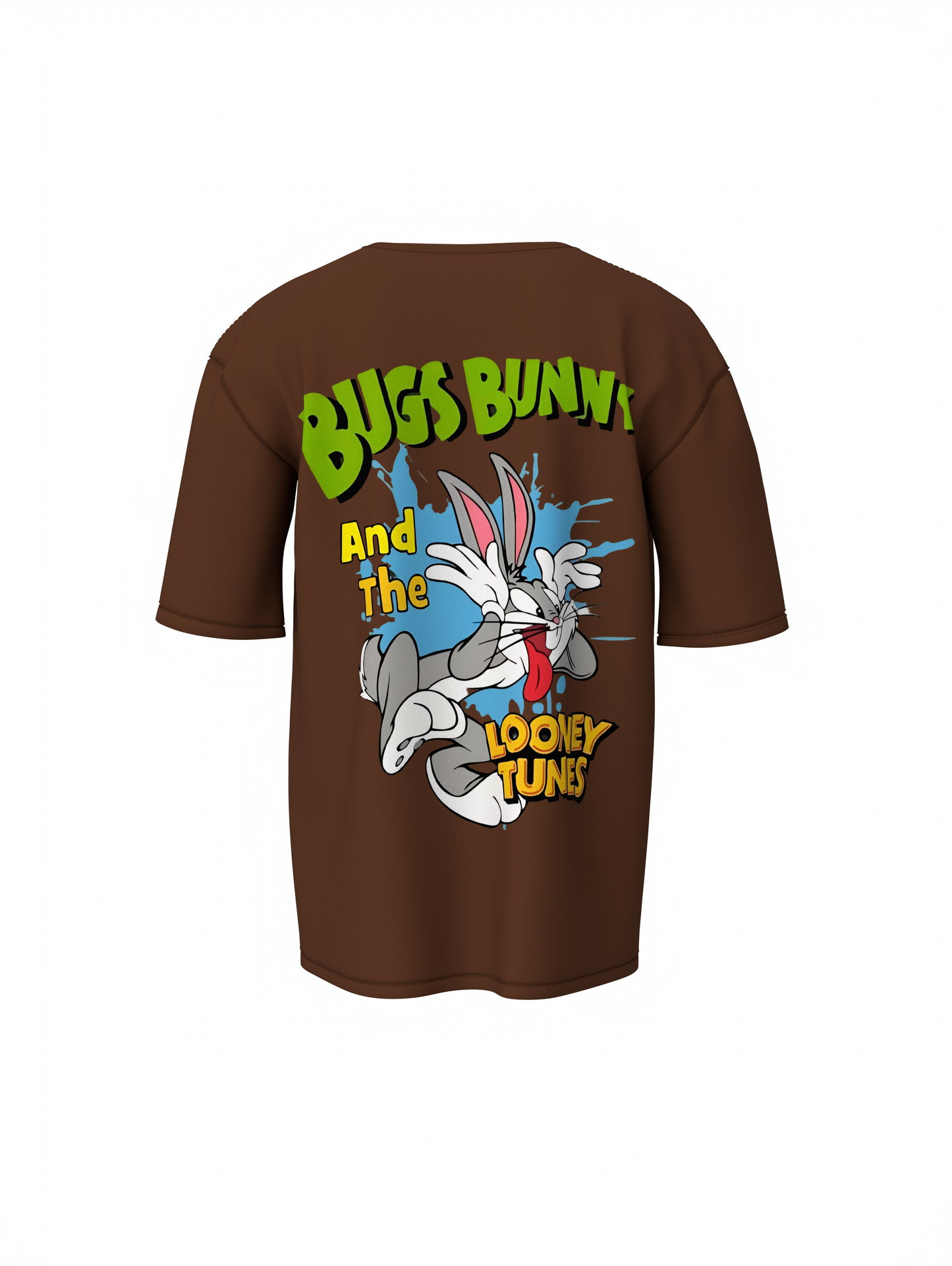 Bunny Bugs Cartoon Oversized T Shirt Fun Anime Graphic Tee