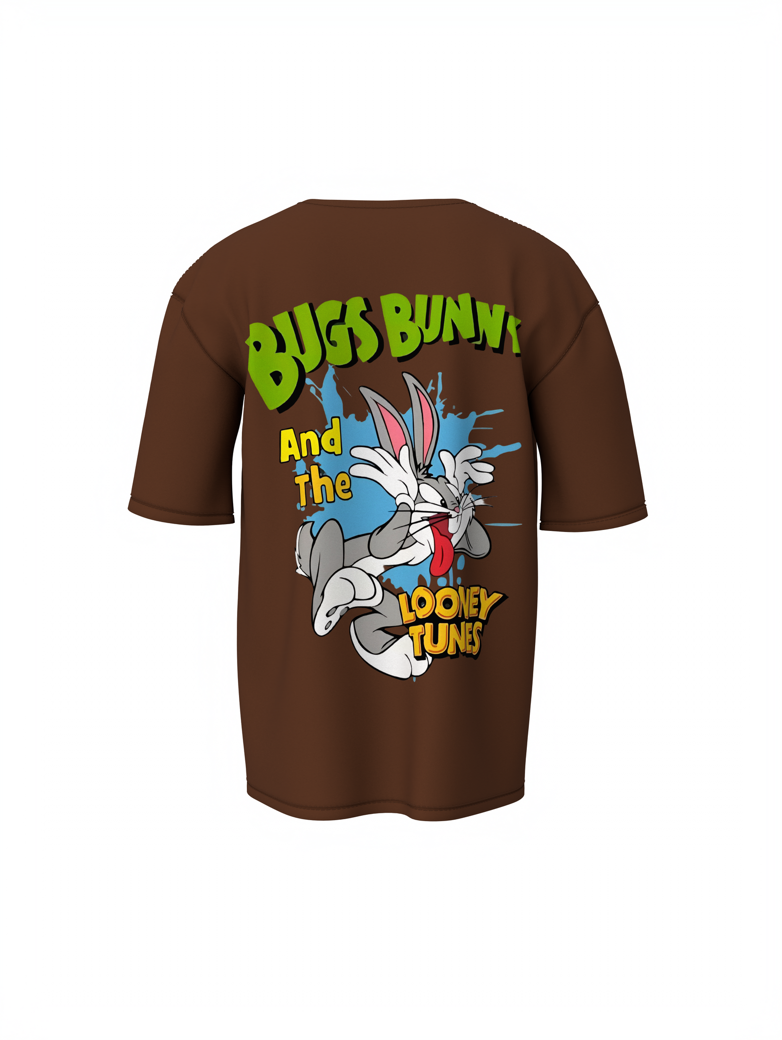 Bunny Bugs Cartoon Oversized T Shirt Fun Anime Graphic Tee