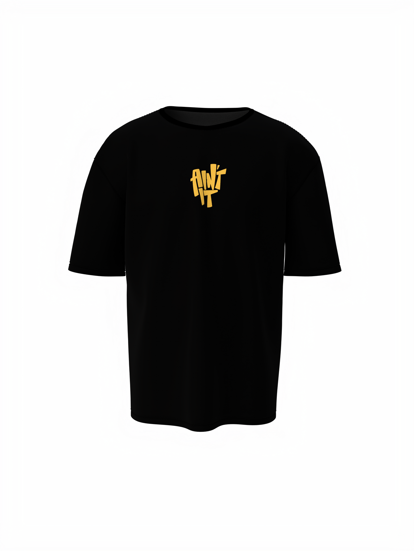 Delulu Mode Unisex Black Oversized T-Shirt | Urban Style