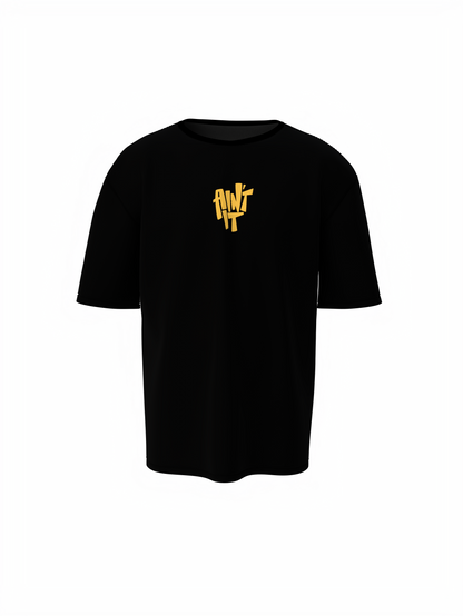 Delulu Mode Unisex Black Oversized T-Shirt | Urban Style