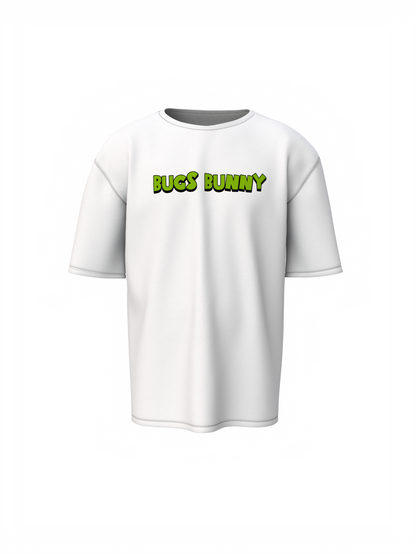 Bunny Bugs Cartoon Oversized T Shirt Fun Anime Graphic Tee