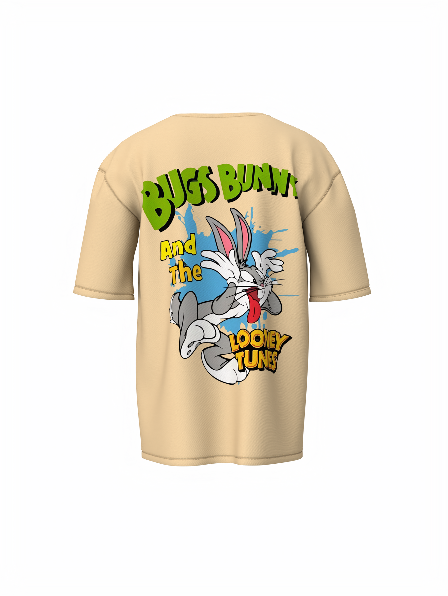 Bunny Bugs Cartoon Oversized T Shirt Fun Anime Graphic Tee