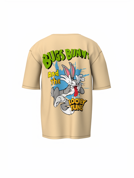 Bunny Bugs Cartoon Oversized T Shirt Fun Anime Graphic Tee